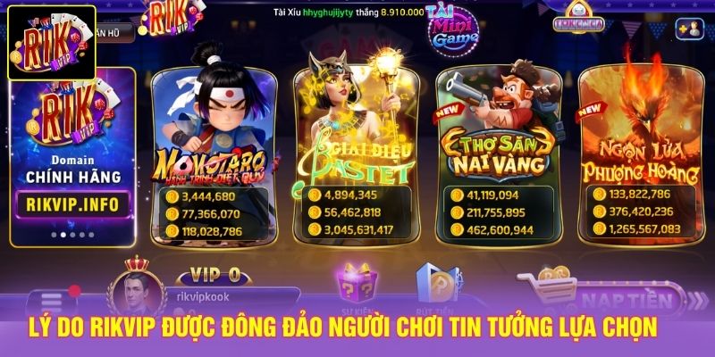 Lý do cổng game này được đông đảo người chơi tin tưởng lựa chọn